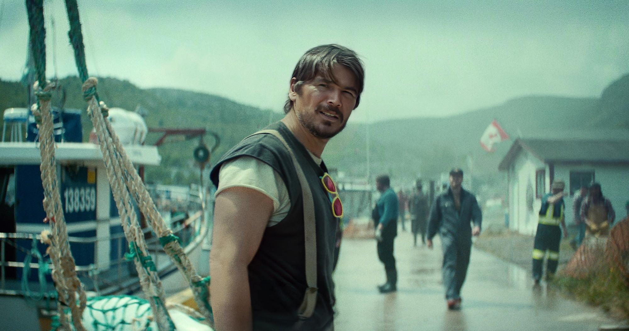 Josh Hartnett in ‘BELOW.’ Credit: Netflix