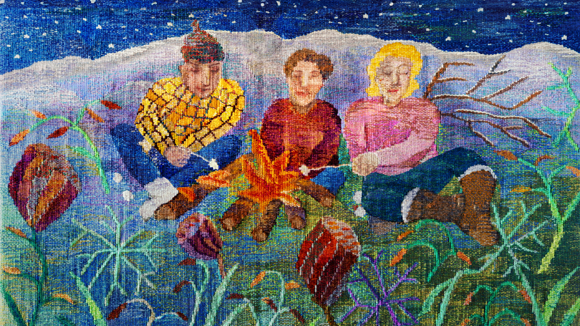 Winter Warmers Tapestry