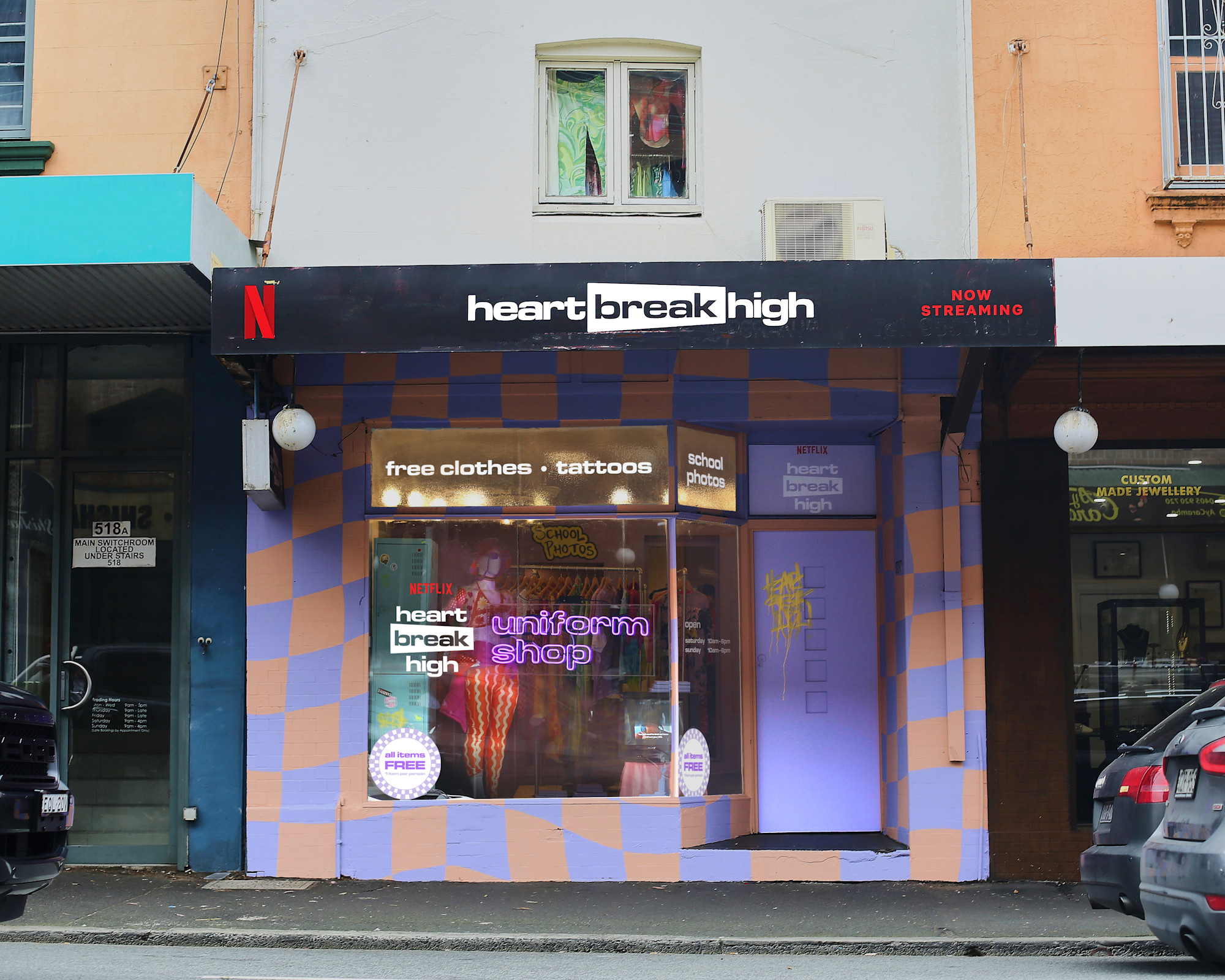 HeartbreakHigh UniformShop Hero