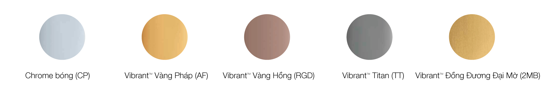 Choose your finish