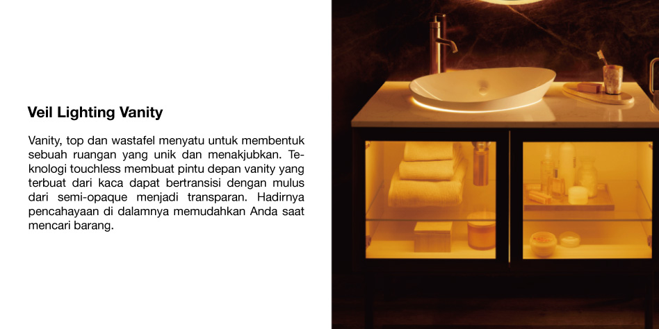 Veil Lighting Vanity