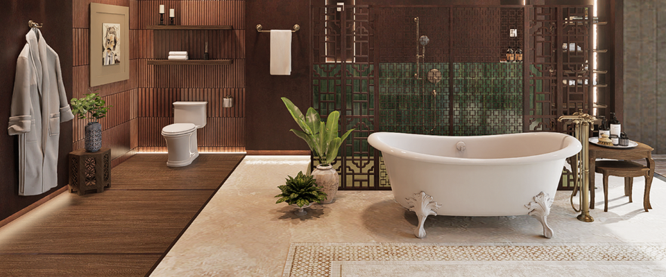 Desain kamar mandi mewah