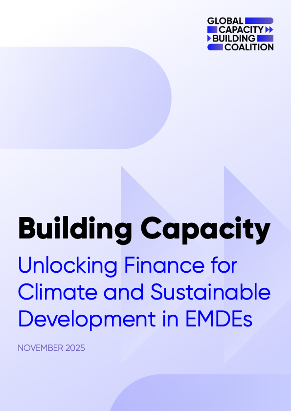 Building Capacity, Unlocking Finance for Climate and Sustainable Development in EMDEs
