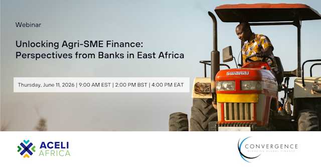 Unlocking Agri-SME Finance: Perspectives from Banks in East Africa