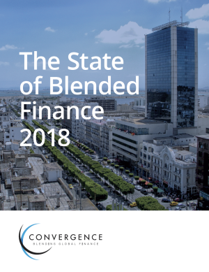 The State of Blended Finance 2018