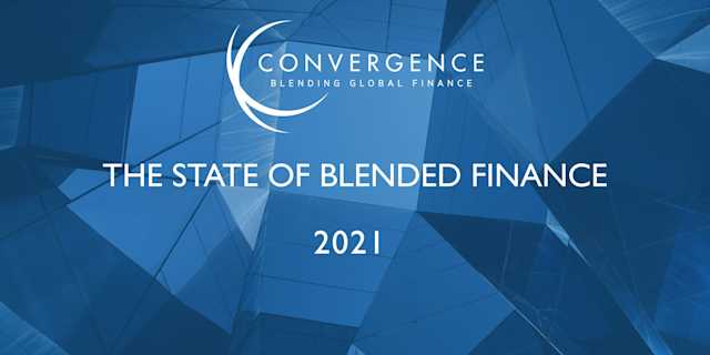 State of Blended Finance 2021 report launch