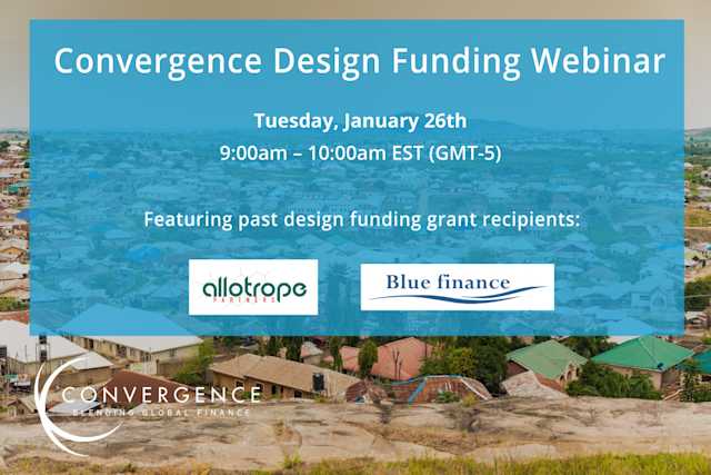 Convergence's Design Funding Windows: Everything you need to know to apply by February