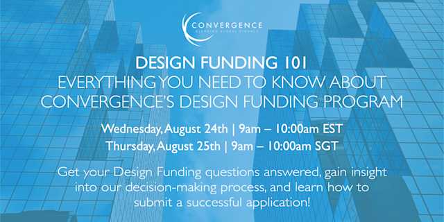 Design Funding 101 (Europe/Americas)
