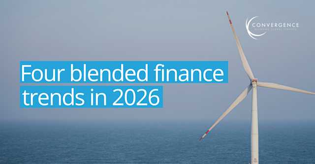 Four Blended Finance Trends in 2026