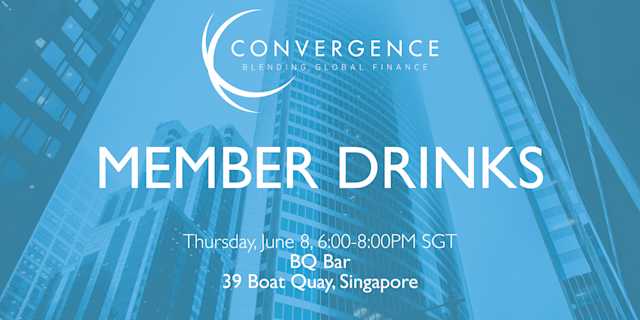 Convergence Member Drinks (Singapore)