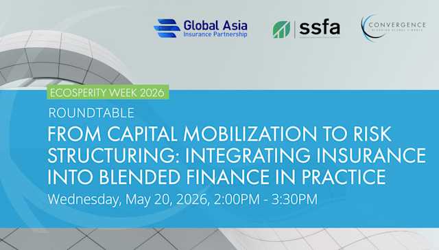 From Capital Mobilization to Risk Structuring: Integrating Insurance into Blended Finance in Practice