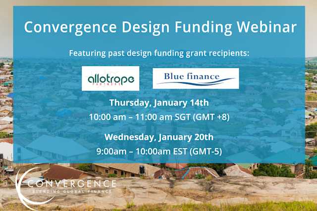 Convergence's Design Funding Windows: Everything you need to know to apply by February