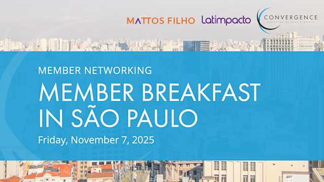 Member Networking Breakfast in São Paulo