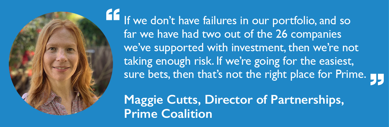 Prime Coalition member spotlight with Maggie Cutts