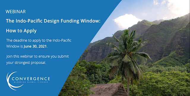 The Indo-Pacific Design Funding Window - How to Apply (For those based in Asia)