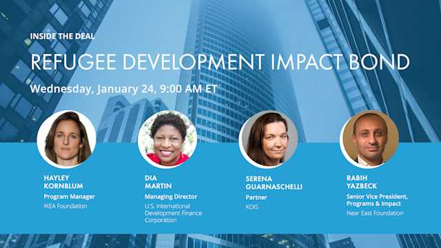 Inside the Deal: Refugee Development Impact Bond