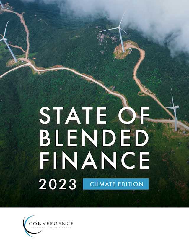 State of Blended Finance 2023