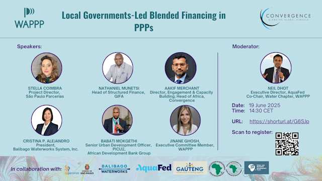 WAPPP 2025: Local Governments-led Blended Financing in PPPs