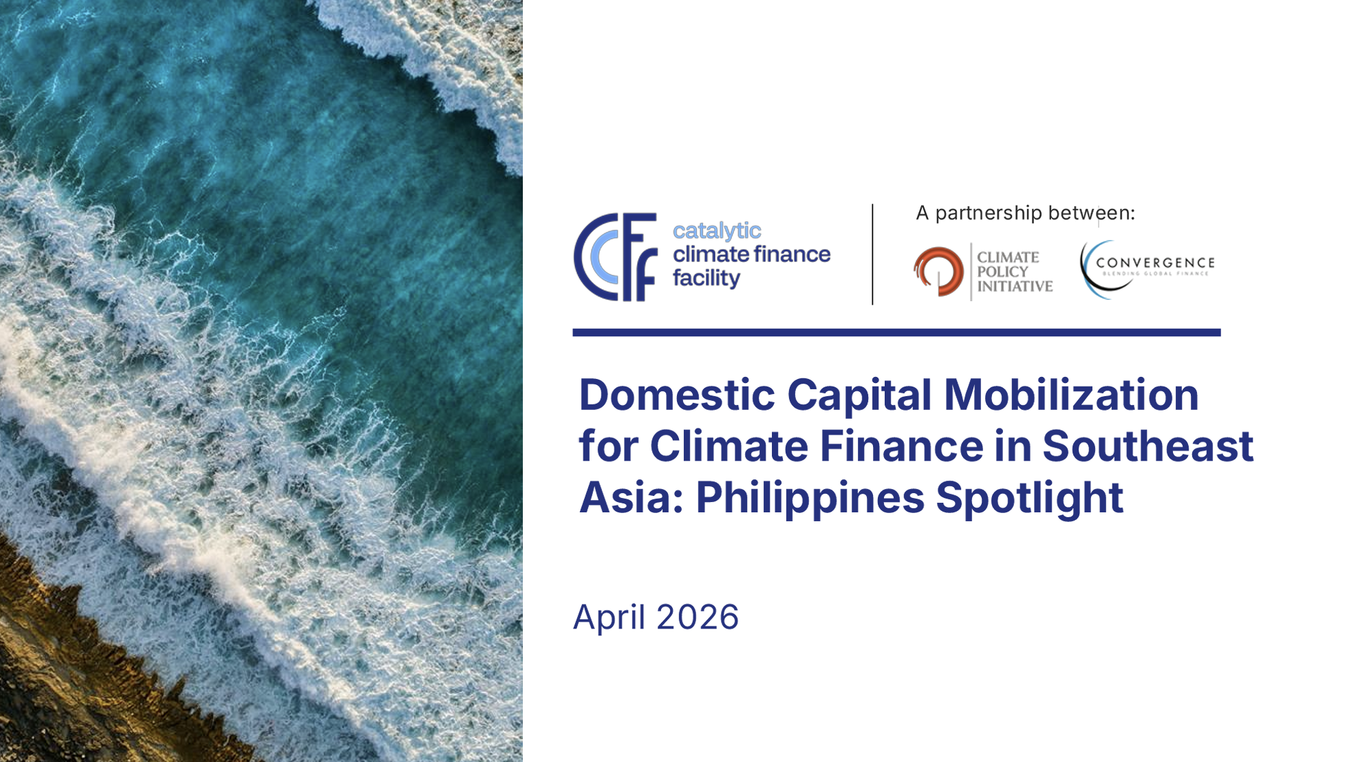 Domestic Capital Mobilization for Climate Finance in Southeast Asia: Philippines Spotlight