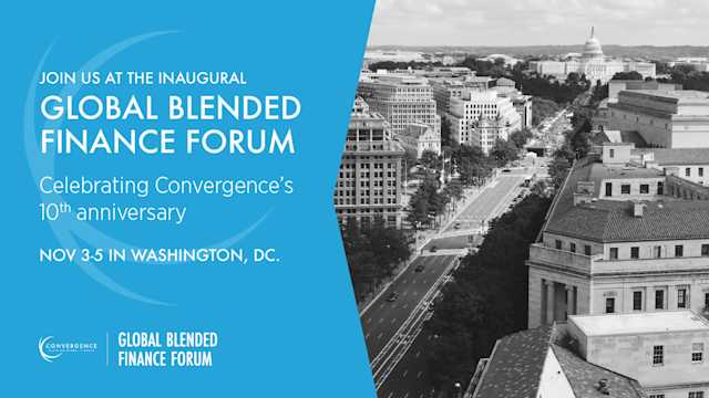 Global Blended Finance Forum