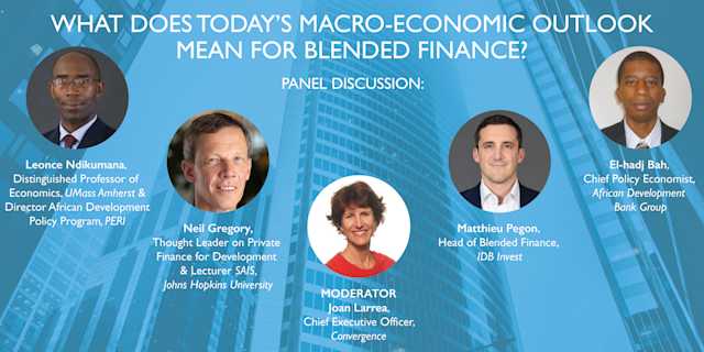 What does today’s Macro-Economic outlook mean for Blended Finance?
