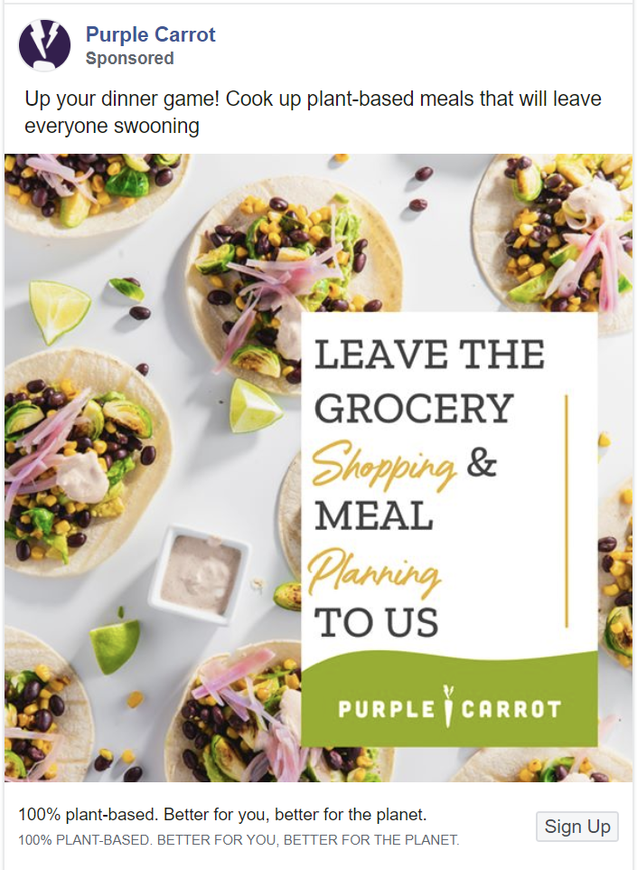 purple carrot still ad 1