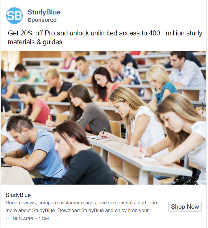9 studyblue still ad 2 since may 2018