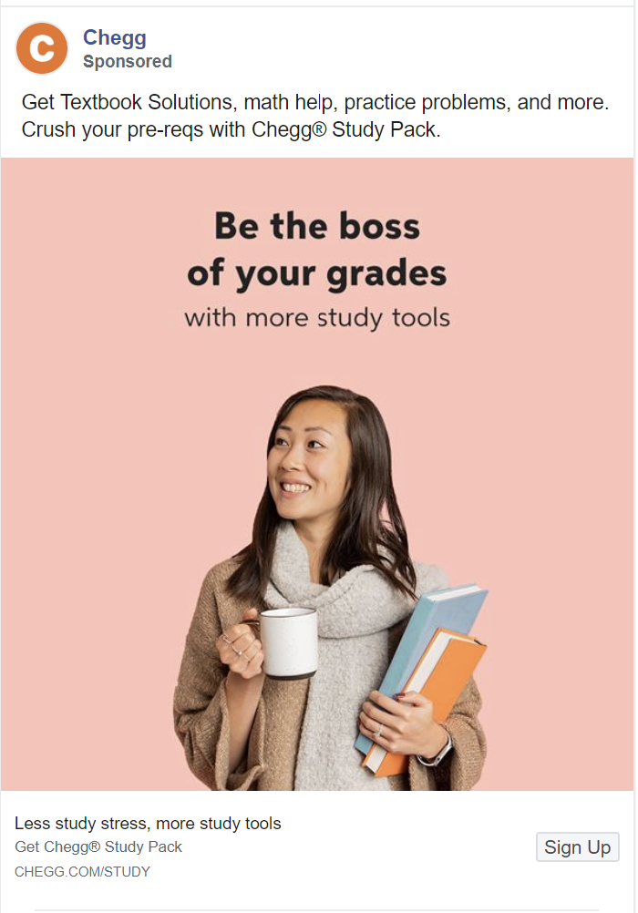3 chegg ad 1