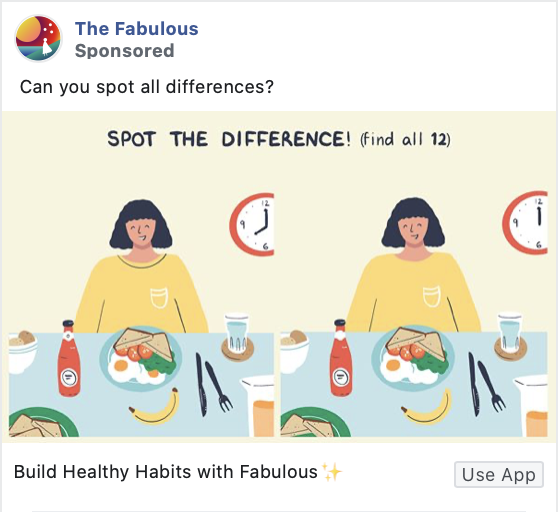1 fabulous still ad