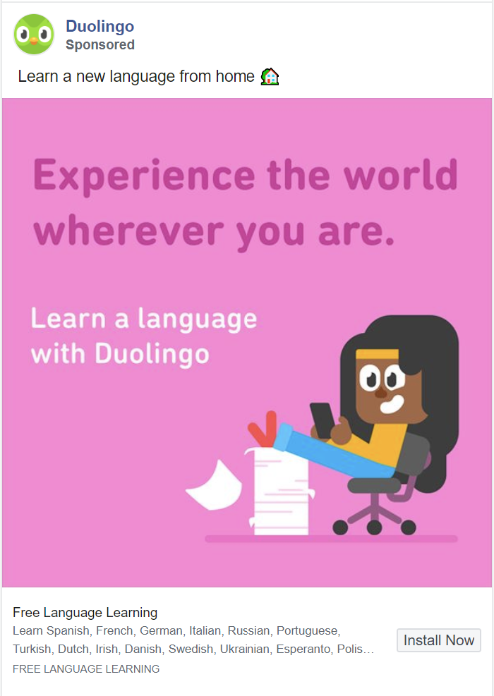 4 duolingo ad 1