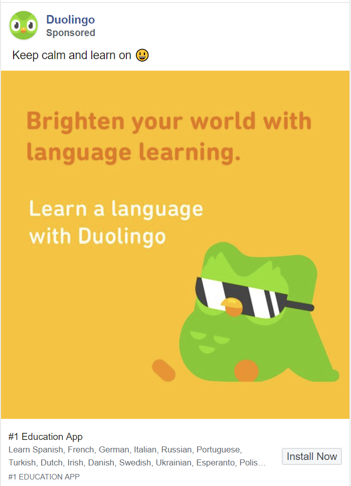 4 duolingo ad 2