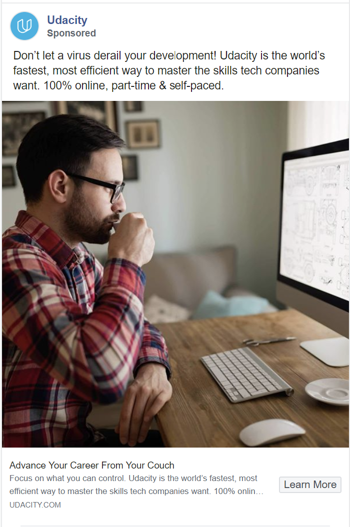 udacity still ad 1