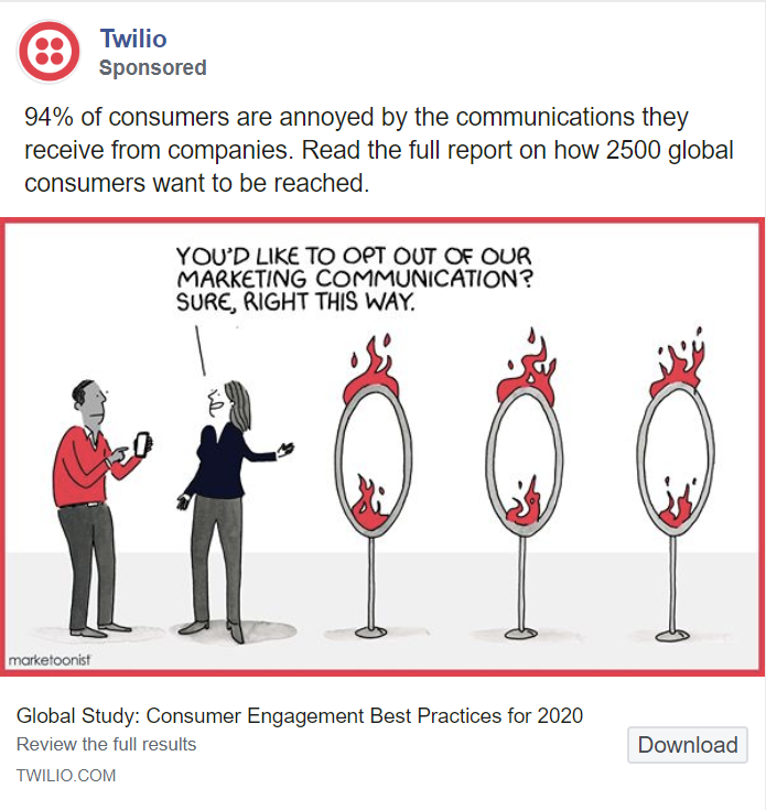 twilio hoops static ad