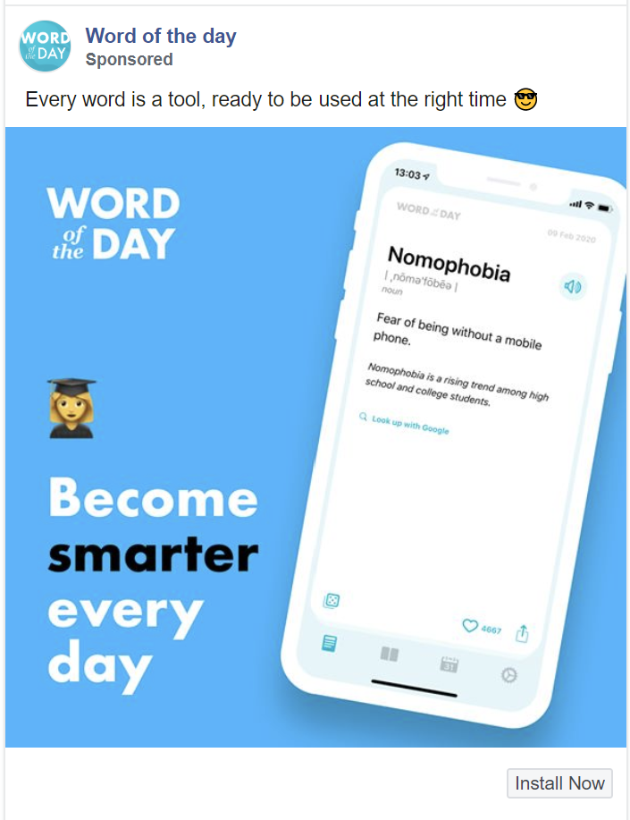 10 word of the day still ad 2