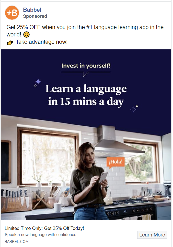 babbel still ad
