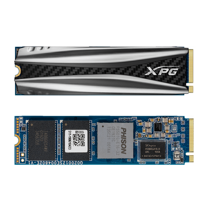 XPG | PCI Express(NVMe) M.2 (Type 2280)接続 3D TLC NANDフラッシュ SSD XPG GAMMIX S50