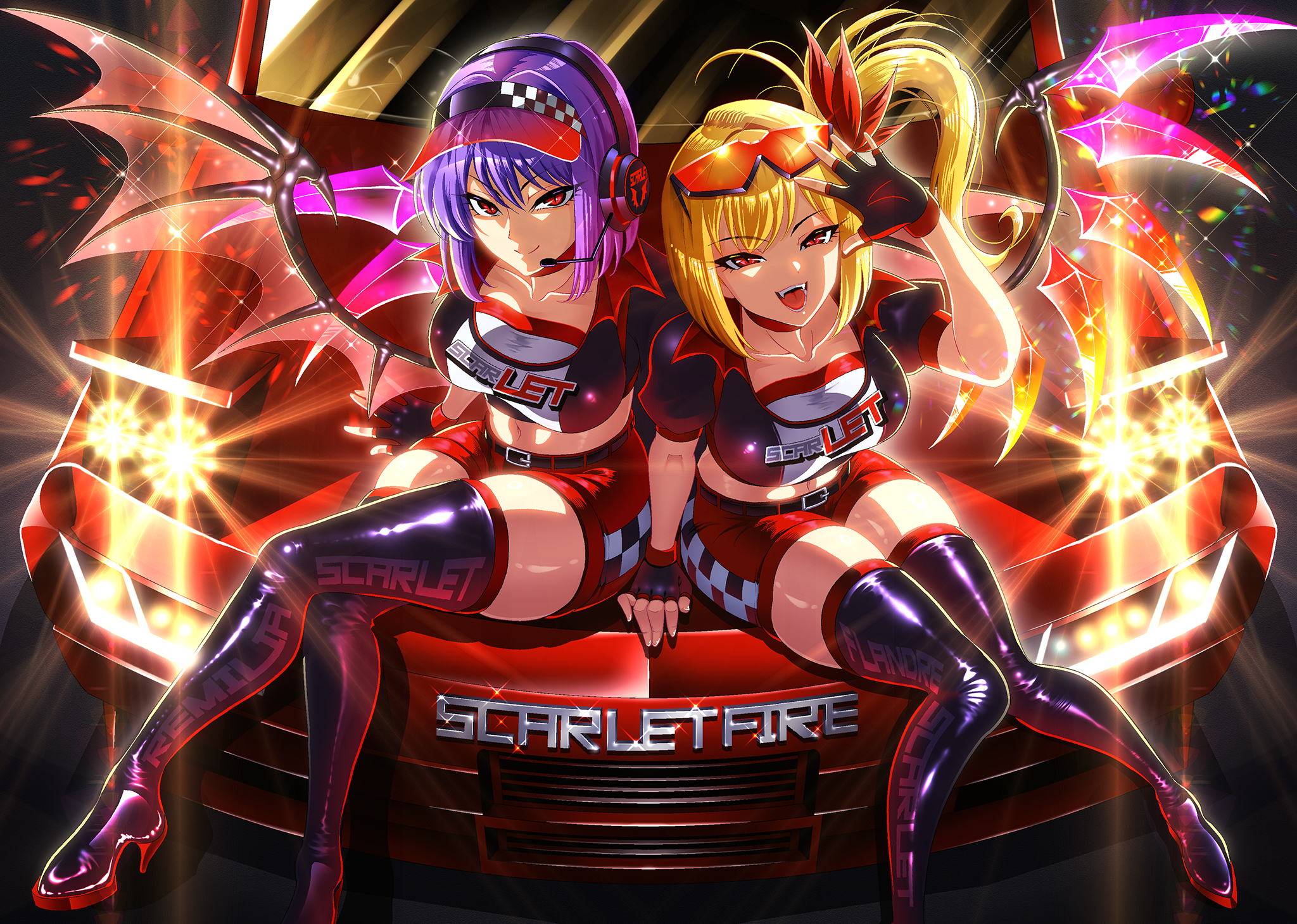 scarlet fire