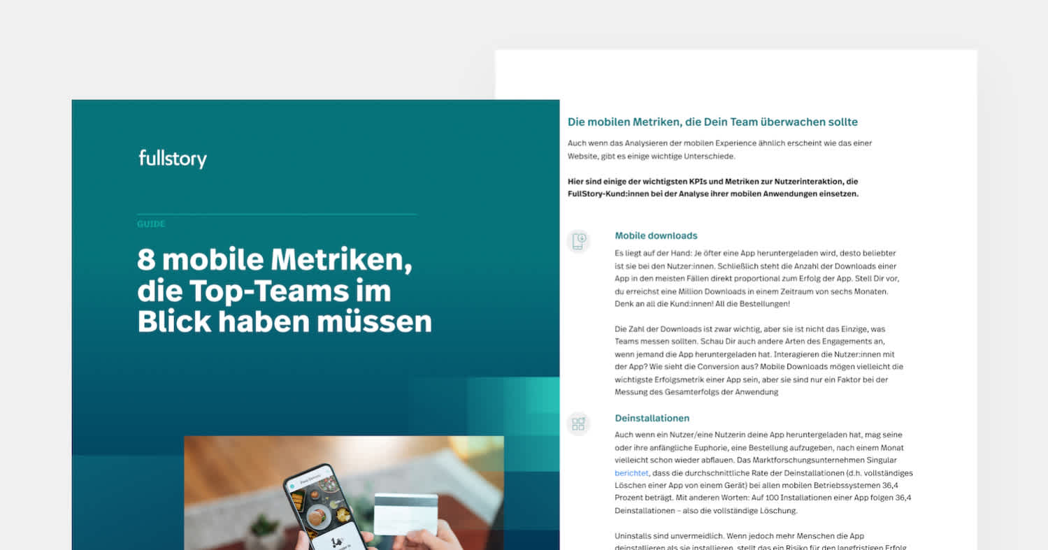8 mobile Metriken, die Top-Teams im Blick haben müssen