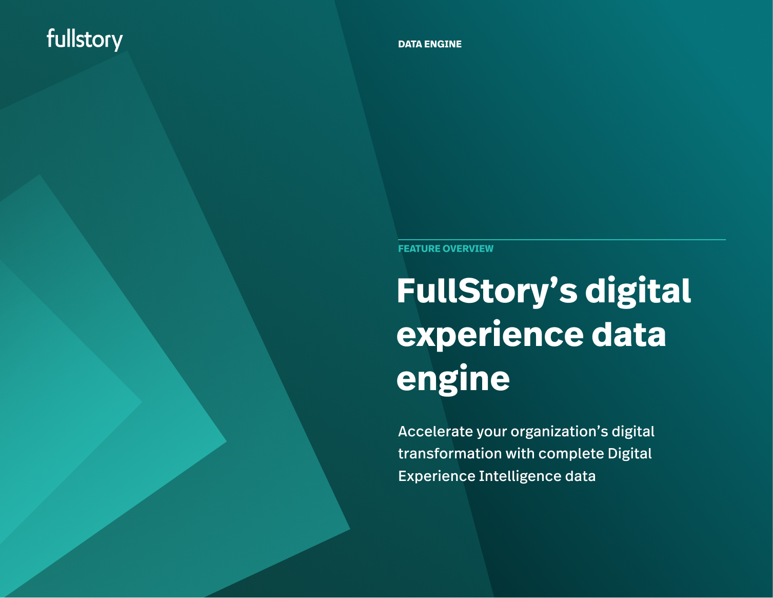 FullStory's digital experience data engine