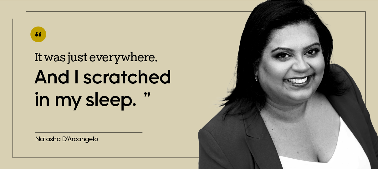 Natasha D’Arcangelo is pictured in a headshot.