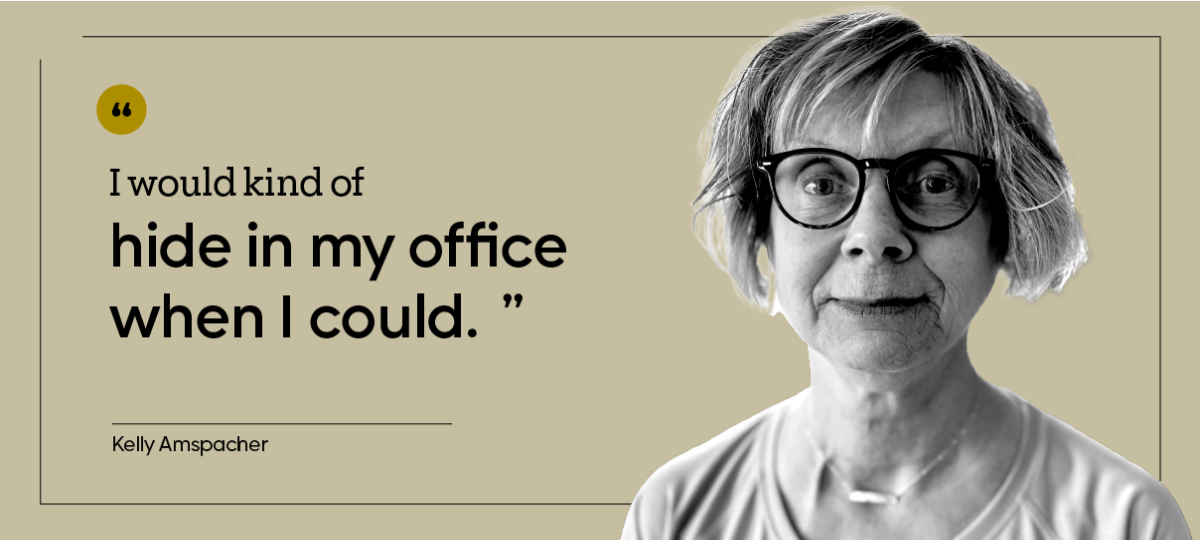 Kelly Amspacher is pictured in a headshot.