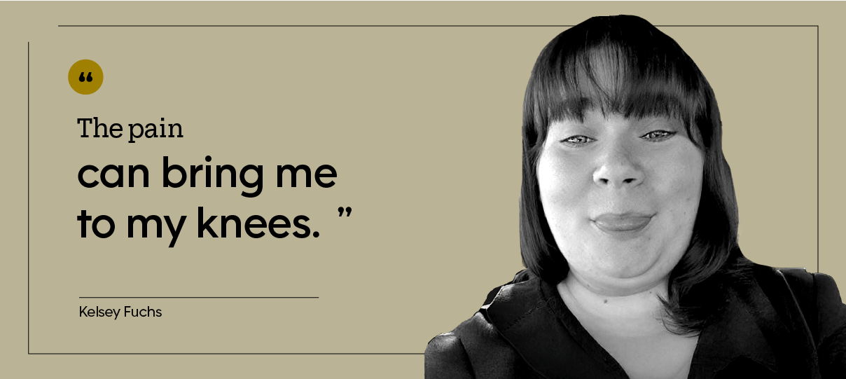 Kelsey Fuchs is pictured in a headshot.