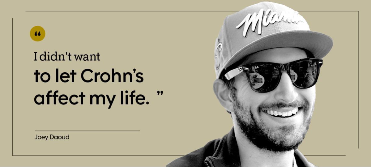 Joey Daoud is pictured in a headshot.