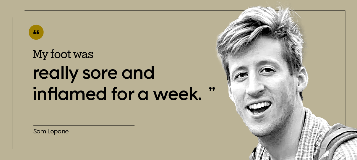 Sam Lopane is pictured in a headshot.