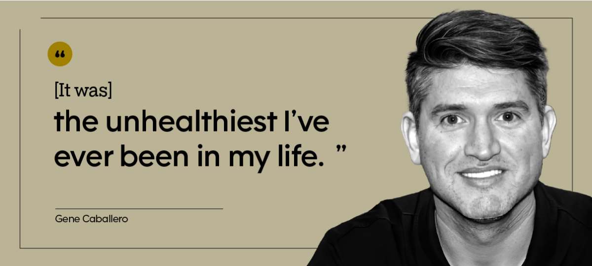 Gene Caballero is pictured in a headshot.