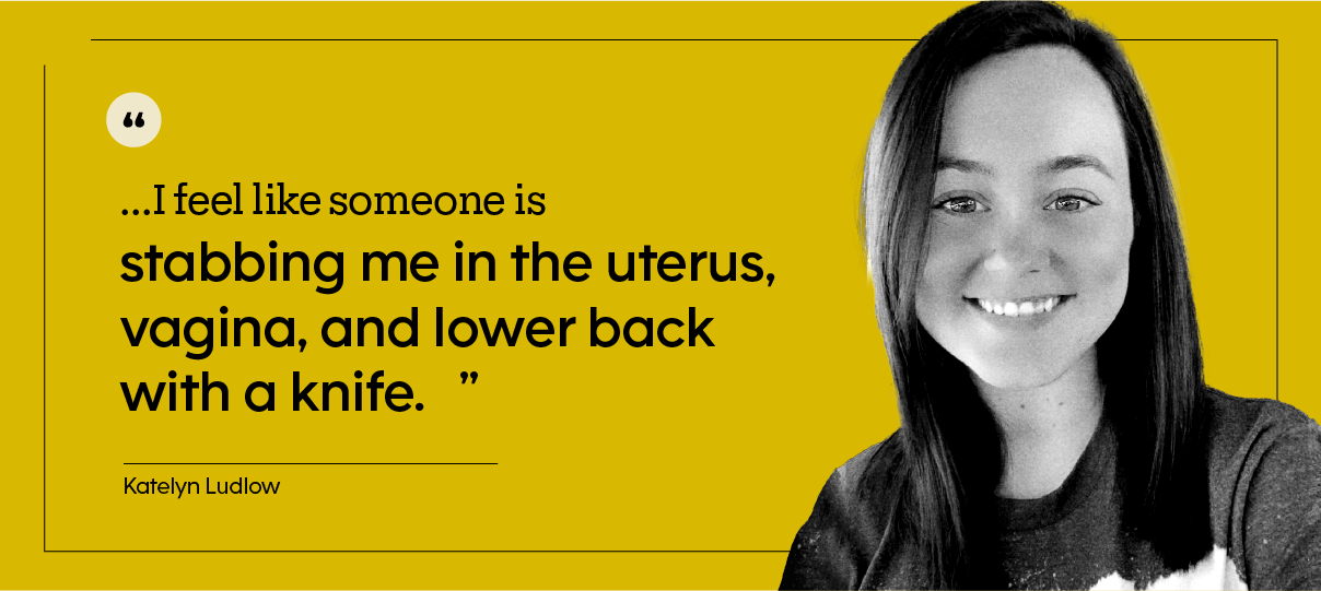 Selfie of Katelyn Ludlow in her car