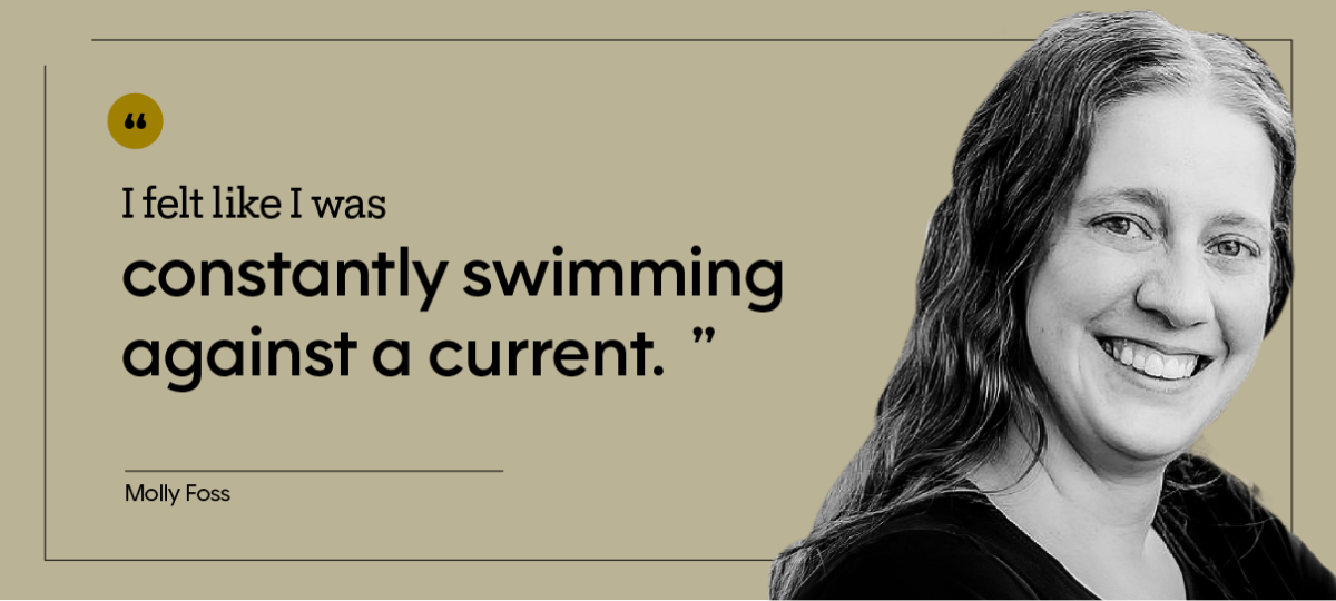 Molly Foss is pictured in a headshot.