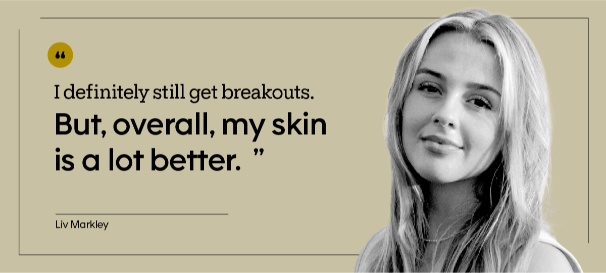 Liv Markley is pictured in a headshot.