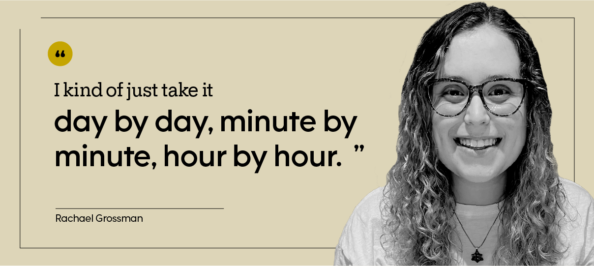 Rachael Grossman is pictured.