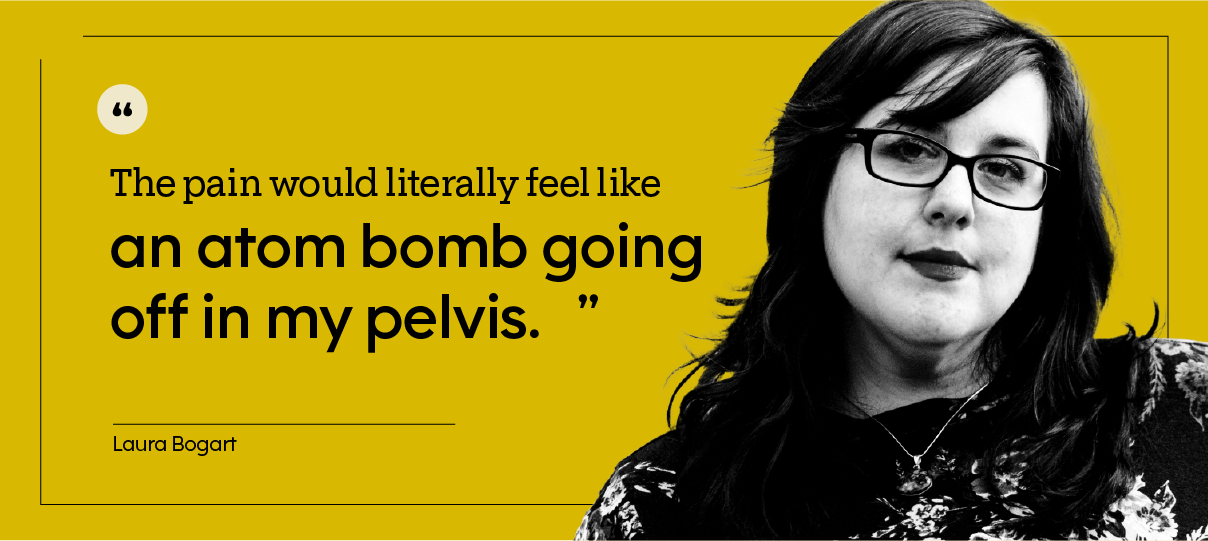 Headshot of Laura Bogart, outdoors